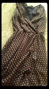 Forever 21 layered pattern dress - size small